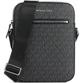 Michael Kors Olkalaukku vaaleanharmaa / musta