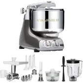 Ankarsrum AKM 6230 yleiskone + Deluxe-paketti, black chrome