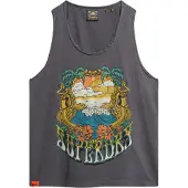 Superdry Psych Surf Graphic Racer Hihaton T-paita