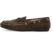 Bianco Biamarlene Moccassin Slipper Suede - Brown - 40