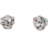 Silver Bar Kivi 4 mm hopeakorvakorut