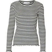 Selected Anna Stripe Pitkähihainen T-paita