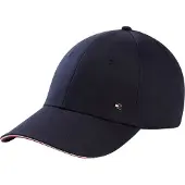 Tommy Hilfiger Th Corporate Cotton 6 Panel Cap - Navy - ONE SIZE
