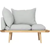 UMAGE Lounge Around 1,5-paikkainen sohva Oak/Sterling