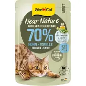 GimCat 16x85g Near Nature kana & taimen kissanruoka
