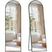 Songmics Koko vartalon peili, 160x50 cm, Musta, Täiskerepeegel, LFM031B01, 160 x 50 cm, Tindimust