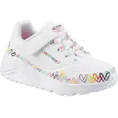 SKECHERS Uno Lite Heart Craze Urheilukengät Ilman Nauhoja