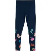 Desigual Leggingsit laivastonsininen / jade / hummeri / vaaleanpunainen