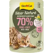 GimCat 16x85g Near Nature nauta & ankka kissanruoka