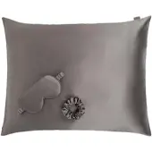 Dore & Rose Premium Silk Sleep Bundle 80x80 Charcoal Hiustenhoitosetti 3 kpl