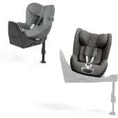 Cybex Sirona T ja kesäpäällinen (pkt) Sepia Black