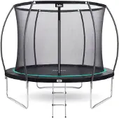Salta Trampoliini Cosmos Ø305 cm, turvaverkko, tikkaat