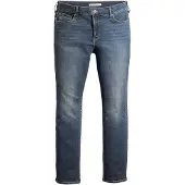 Levi's Farkut '314 PL Shaping Straight' sininen denim