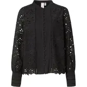 Y.A.S Yasalessia Ls Shirt S. Noos - Black - 34