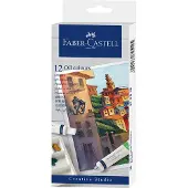 Faber-Castell Creative Studio -öljyvärit 12 väriä x 9 ml