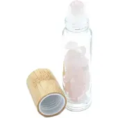 Ancient Wisdom Aromaterapiapullo ruusukvartsirullalla, 5 ml