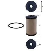 MAHLE ORIGINAL Polttoainesuodatin KX 43