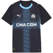 Puma Olympique Marseille 25/26 Replica Poissa Juniori Lyhythihainen T-pait