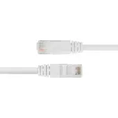 Deltaco – Cat6-verkkokaapeli, 5 m, valkoinen (210013)