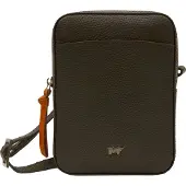 Braun Büffel Novara Crossbody-laukku Nahka 14.5 cm Musta