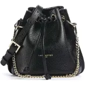 Lancaster Foulonne Alba Double Bucket bag musta