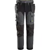 Snickers 6275 AllroundWork Stretch pitkät riipputaskuhousut