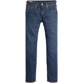 Levi's Farkut '502 Taper Linen + Denim' tummansininen