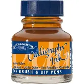 Taidepiste WN Calligraphy ink 30ml 744 Yellow ochre
