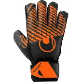 Uhlsport Maalivahdin Hanskat Fangmaschine Soft Resist+ Flex Frame - Musta/Oranssi, koko 10
