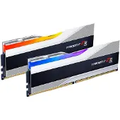 G.Skill Trident Z5 RGB 48 Gt (2 x 24 Gt) DDR5 7200 MHz, CL36 -muisti, Metallinharmaa (XMP)