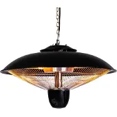 Fornorth Ceiling heater Deluxe 2000W + etäohjaus musta terassilämmitin