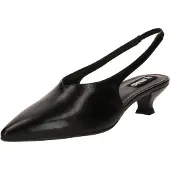 ALOHAS Eros Cream Leather Pumps - Black - 38