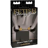 Pipedream Fetish Fantasy Gold - pehmeät käsiraudat - musta