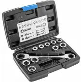 Högert Hylsysarja HT1R490; 8,0-18 mm; 11 kpl.