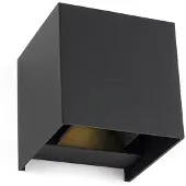 Sunwind Design Cube musta seinävalaisin