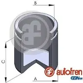 AUTOFREN SEINSA Mäntä, jarrusatula D02597