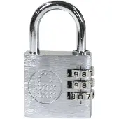 Lockncharge Resettable Keyless Padlock Mini CarryOn