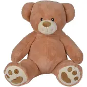 Nicotoy Plush Bear Recycled Brown 66 cm nalle pehmo