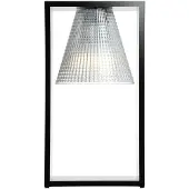 Kartell Pöytävalaisin , Light-Air, Musta, Olohuone, Muovi, Design