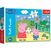 Trefl 60 Bit Peppa Pig - Multi/patterned - ONE SIZE