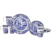 Spode Blue Italian 12-osainen setti 12 osaa