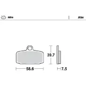 Moto-Master Gasgas/husqvarna/ktm/sherco 097421 Sinteroidut Jarrupalat