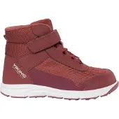Viking Saappaat - Tex - Napit Refleksi Mid - Dark Vaaleanpunaine - - 31 - Saappaat