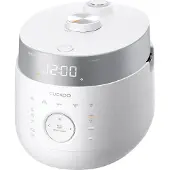 Cuckoo CRP-LHTR1009F, Valkoinen, 1,8 L, Painikkeet, Rotaatio, Kosketus, Ruostumaton teräs, 1305 W, 120 V