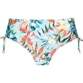 Venice beach Urheilubikini alaosa vaaleansininen / vihreä / lohi / tummanoranssi