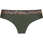 LASCANA Bikinihousut ruskea / khaki / musta