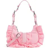 Núnoo Palma Ruffle Recycled Nylon Light Pink - Pink - ONE SIZE