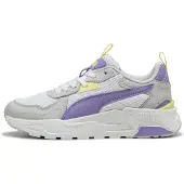 Puma Trinity Lite Jr Lenkkarit, White/Lavender Alert/Glacial Gray, 37