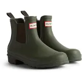 Hunter Boots Kumisaappaat - Original Chelsea - Dark Olive - - 38 - Kumisaappaat
