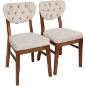 Skye Decor 2 ruokapöydän tuolin setti Elma 701